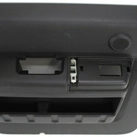 2008-2010 Ford F250 Rear Driver Left Side Door Panel Black