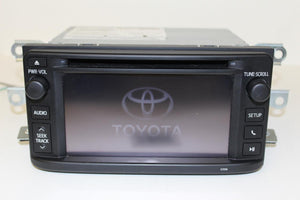 2013-2014 TOYOTA COROLLA TOUCHSCREEN BLUETOOTH RADIO MP3 CD PLAYER 86140-02150