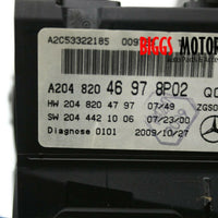 2008-2011 Mercedes Benz W204 C230  Radio Navigation Display Screen A2048204697