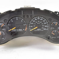 1998-1999 CHEVY BLAZER S10 SPEEDOMETER GAUGE CLUSTER 16248365 UNKNOWN MILEAGE - BIGGSMOTORING.COM