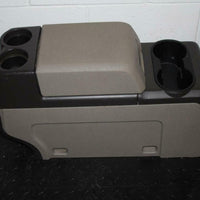 09-14  Ford F150 Xlt Super / Crew Cab Center Console Stone Grey  F-150 - BIGGSMOTORING.COM