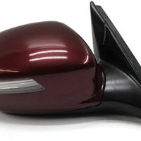 2009-2011 Hyundai Genesis Passenger Right Side Power Door Mirror Red 32534