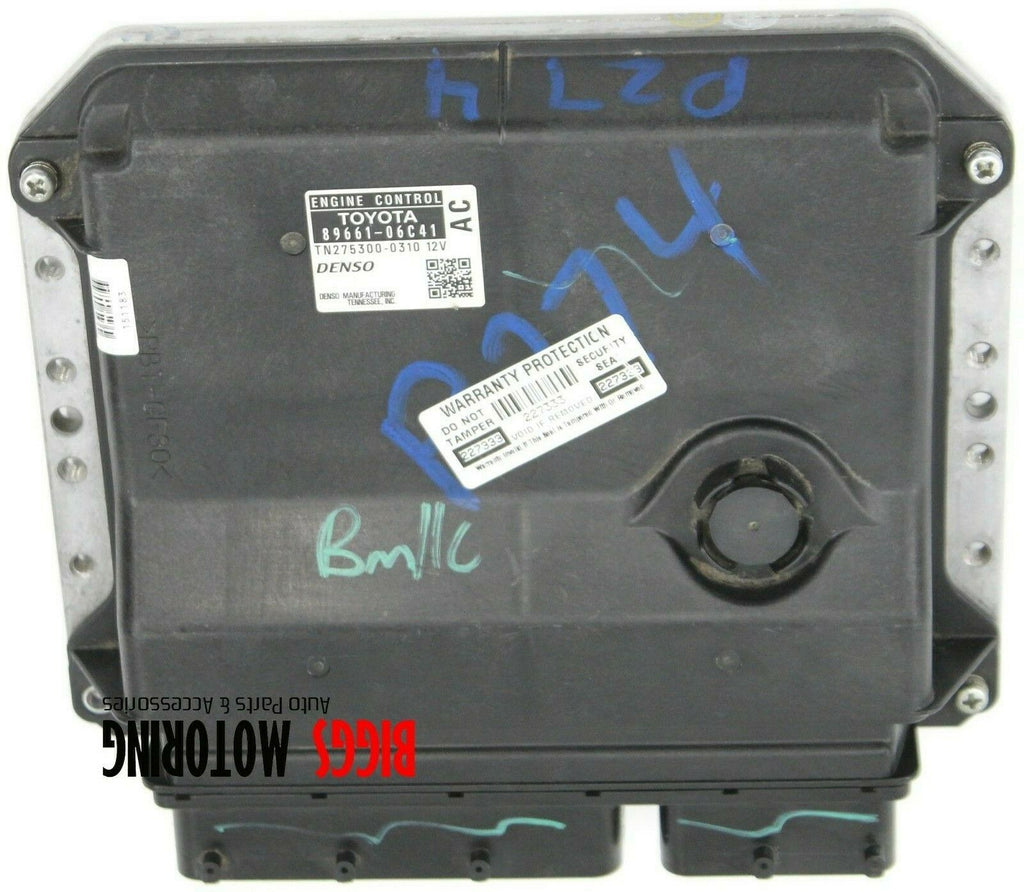 2007 Toyota Camry Engine Computer Control Module 89661-06C41