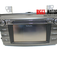 2013-2015 Toyota Rav4 100327 Radio Stereo Cd Player Display Screen 86140-42190