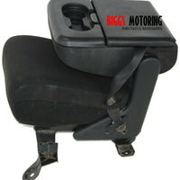 1999-2009 Ford F250 F350 Super Duty Center Console Jump Seat Black - BIGGSMOTORING.COM