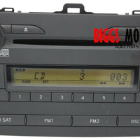 2009-2010 Toyota Corolla 51898 Radio Stereo WMA Mp3 Cd Player 86120-12D10