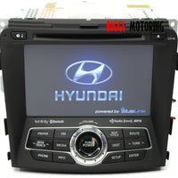 2011-2013 Hyundai Sonata Radio Navigation Display Screen Cd Player 96560-30705