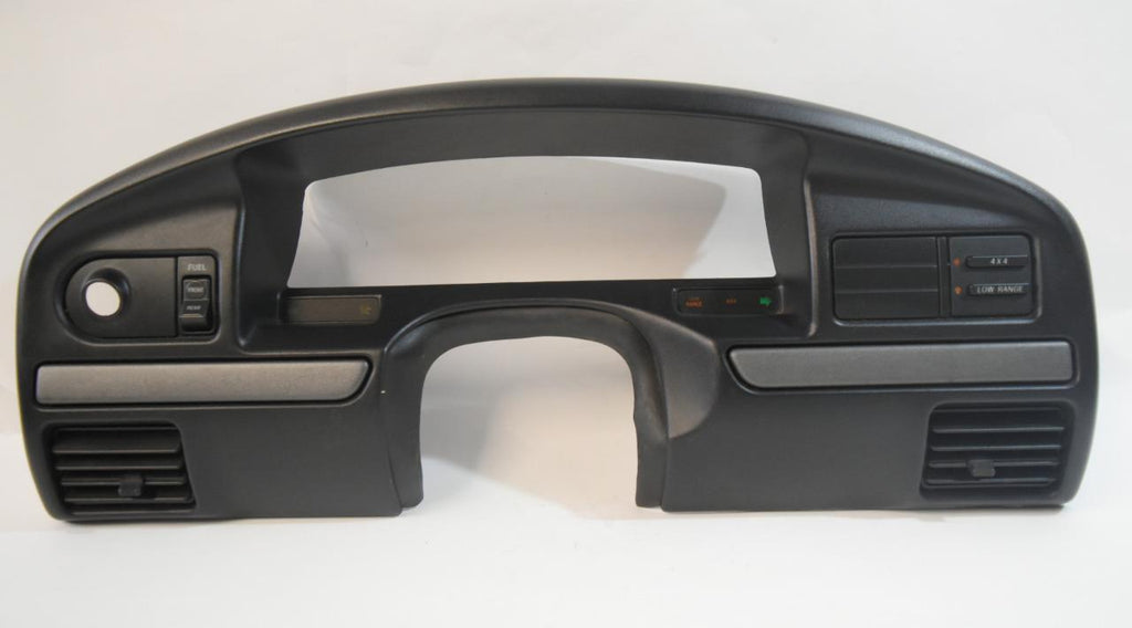 1992-1996 FORD F150 CENTER DASH RADIO CLUSTER BEZEL F5TB-15044D70-CA - BIGGSMOTORING.COM