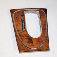 2006 MERCEDES BENZ FLOOR SHIFTIER WOOD GRAIN BEZEL TRIM A 211 542 05 26 - BIGGSMOTORING.COM