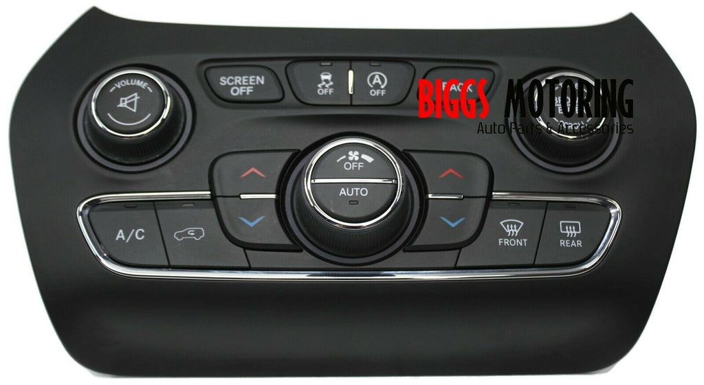 2015-2018 Jeep Cherokee Ac Heater Climate Control Panel 68249522AB