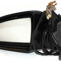 2002-2008 AUDI A4 DRIVER LEFT SIDE DOOR MIRROR BLACK - BIGGSMOTORING.COM