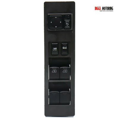 2004-2014 Nissan Titan Armada Driver Side Power Window Master Switch 80961 7S000 - BIGGSMOTORING.COM