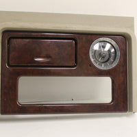 2003-2006 CADILLAC ESCALADE CENTER CONSOLE UPPER TRIM BEZEL W/ CLOCK - BIGGSMOTORING.COM