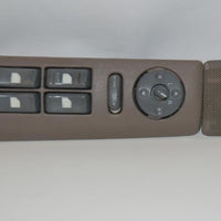 1995-1998 Chevy Silverado Sierra Driver Side Power Window Master Switch Tan - BIGGSMOTORING.COM