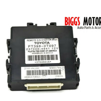 2011-2015 Toyota Sienna Remote Engine Start Control Module PT398-0T097