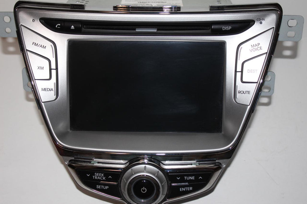 2011-2013 HYUNDAI ELANTRA XM RADIO STEREO NAVIGATION CD PLAYER 96560 3X101AMFP