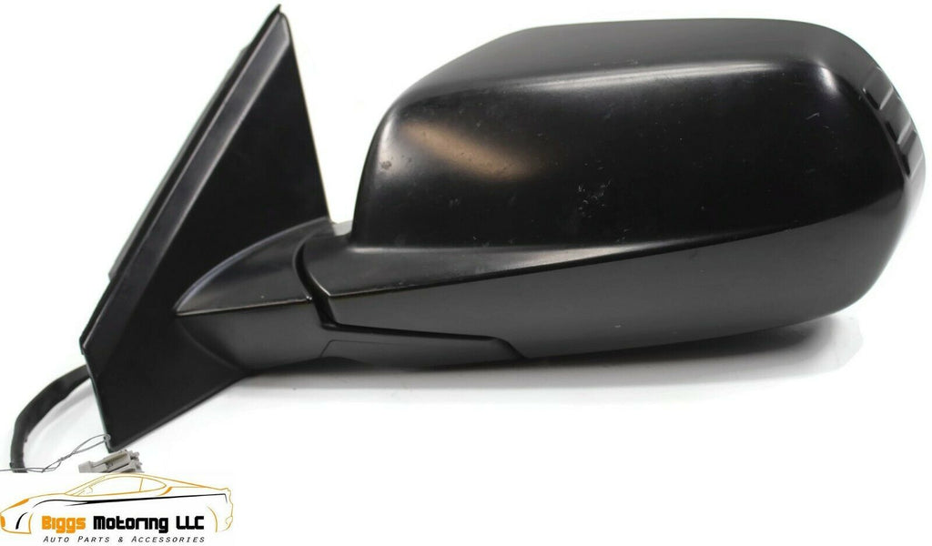 2007-2011 Honda Cr-V Driver Left Side Power Door Mirror Black 32436