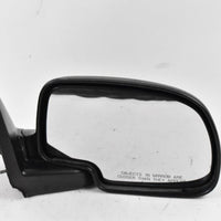 1999-2007 GMC SIERRA  PASSENGER SIDE DOOR MIRROR BLACK - BIGGSMOTORING.COM