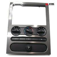 2004-2008 Ford F150  Dash Radio Climate Control Bezel Carbon Fiber 5L34-19980-BA - BIGGSMOTORING.COM