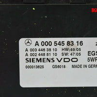 2007-2011 Mercedes Benz W221 S600 Transmission Control Module A 003 446 38 10