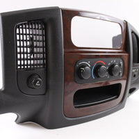 2002-2005 Dodge Ram 1500 A/C Heater Climate Control Radio Bezel P55056321AC - BIGGSMOTORING.COM