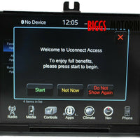 13-18 Dodge Ram JEEP Uconnect Navigation Radio Touch Display Screen 68270657AE - BIGGSMOTORING.COM