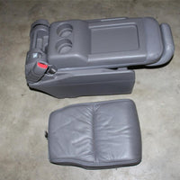 05-10 HONDA ODYSSEY MIDDLE KIDS  PLUS ONE JUMP SEAT LEATHER GREY CUP H. STORAGE