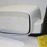 2003-2008 Honda Pilot Left Driver Side Power Door Mirror White 25859 - BIGGSMOTORING.COM