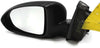 2013-2016 Ford Escape Driver Left  Side Power Door Mirror Black 32708