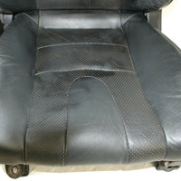 2003-2007 Nissan 350Z Front Driver & Passenger Side Seat Black Leather - BIGGSMOTORING.COM