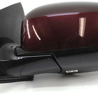 2009-2014 NISSAN MURANO DRIVER LEFT SIDE POWER DOOR MIRROR DARK RED 32538