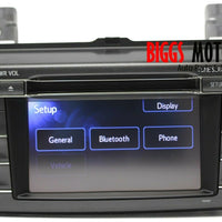 2014-2015 Toyota Rav4 100067 Radio Stereo Cd Player Display Screen 86140-42010