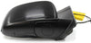 2011-2016 Dodge Town & Country Passenger Side Power Door Mirror Black 32191