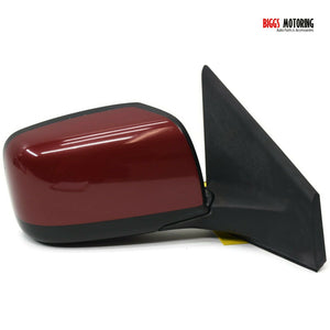 2008-2013 Nissan Rogue Passenger Right Side Power Door Mirror Red 35281