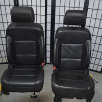 2014-2017 Silverado Sierra Oem Leather Seats Front & Rear Set Jump Seat Crew Cab