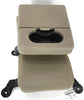 1999-2010 Ford F250 Center Console Jump Seat  W/ Storage Tan - BIGGSMOTORING.COM