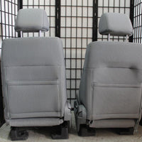 2009-2014 Ford F150 Grey Cloth  Front Seats With Side Bags Driver Power Pass Man