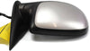 1999-2007 Chevy Suburban Passenger Right Side Power Door Mirror Silver 32136 - BIGGSMOTORING.COM