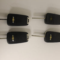 Lot Of 4 Chevy Key Fob Remotes Smart Keys Flip Key