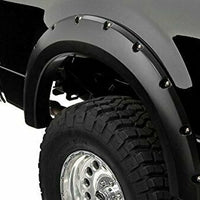 2007-2013 Silverado Crew Cab Bolt On Look Fender Flares 19299828 Black