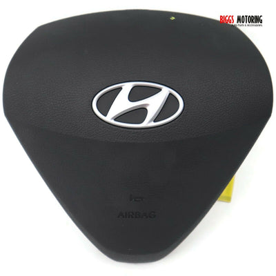 2016-2017 Hyundai Veloster Driver Side Steering Wheel Air Bag Black 32532