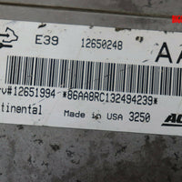 2012-2014 Chevy Impala  Engine Computer Control Module 12650248