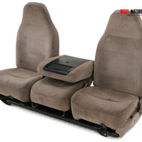 1992-1996 Ford F150 F250 F350 Bronco Driver & Passenger Side + Jump Seat Cloth - BIGGSMOTORING.COM