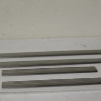 2007-2013 AVALANCHE Door Sill Plates Brushed Stainless Steel Front & Rear Set