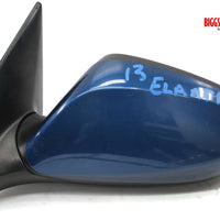 2011-2015 Hyundai Elantra Driver Left Side Power Door Mirror Blue