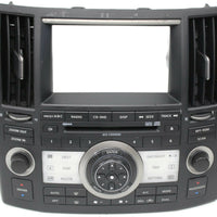 2006-2008 Infiniti FX35 FX45 Navigation Radio Ac Climate Control Panel 28395 CL7 - BIGGSMOTORING.COM