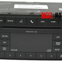 2007-2013 Chrysler Dodge Jeep Radio Stereo Single Disc Cd Mp3 Player P05091117AC