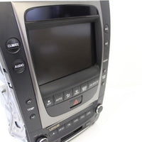 2006 Lexus  Radio 6 Disc Changer Cd Player Display Screen W/ Climate Control - BIGGSMOTORING.COM