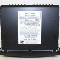 2003-2011 Toyota Celica Echo Rav4 Radio Cassette Cd Player 86120-52241 - BIGGSMOTORING.COM