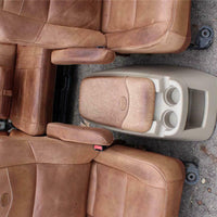 99-2010 FORD F250 F350 KING RANCH LEATHER SEATS BUCKETS NICE CREW CAB 2006 #35